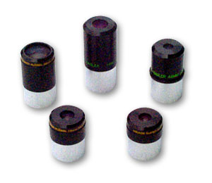 Assortment of telescope eyepieces