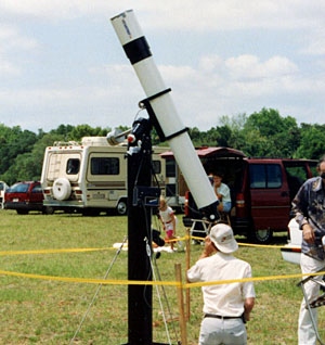 Large refractor telescope