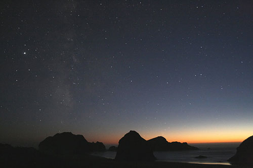 Sunset on the Southern Oregon Coast by Richard Glenn