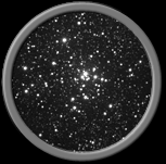 M21 - galactic star cluster in Sagittarius