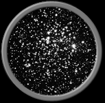 M52 - galactic star cluster in Cassiopeia