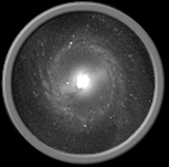 M95 - spiral galaxy in Leo