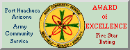 Fort Huachuca Award of Excellence