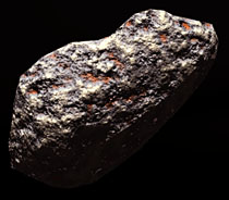 Image of an asteroid