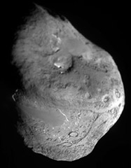 NASA image of comet Tempel 1