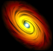 Artist rendering of star formation