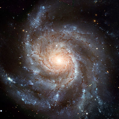 Hubble image of M101, the Pinwheel Galaxy