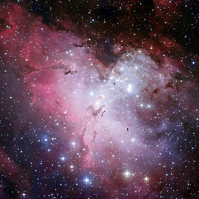 ESO image of M16, the Eagle Nebula in Serpens