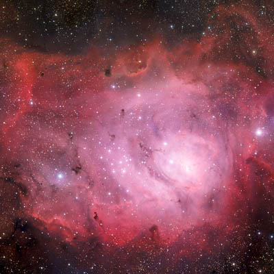 ESO image of M8, the Lagoon Nebula