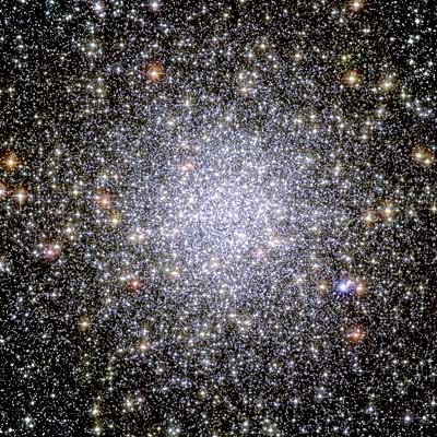 Hubble image of globular cluster NGC 104, 47 Tucanae