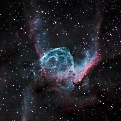 Image of NGC 2359, Thor's Helmet Nebula