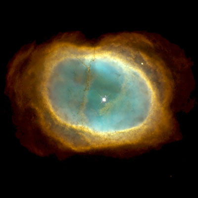 Hubble image of NGC 3132, the Southern Ring Nebula