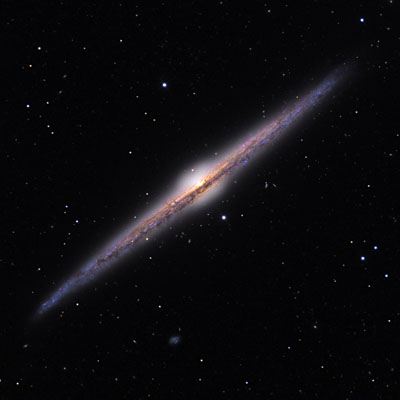Image of spiral galaxy NGC 4565 the Needle Galaxy