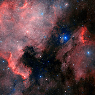 NASA image of the North America Nebula from the Digital Sky Survey