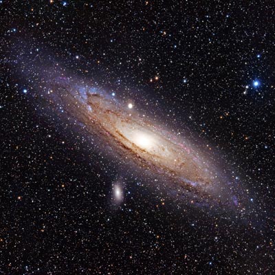 Image of M31, the Andromeda Galaxy