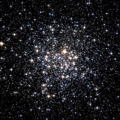 Hubble image of globular star cluster M107