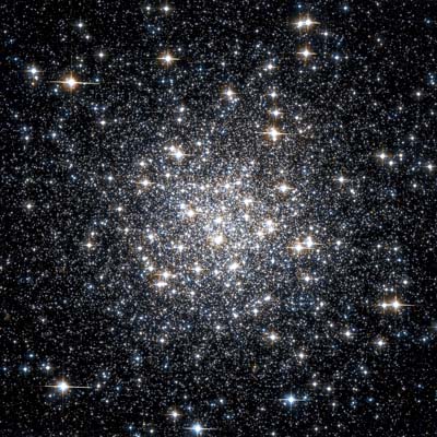 Hubble image of globular star cluster M56