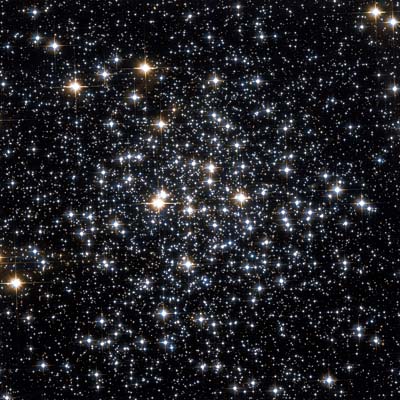 Hubble image of globular star cluster M71