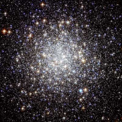Image of globular star cluster M9 in Ophiuchus
