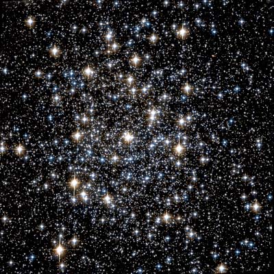 Hubble image of globular star cluster NGC 3201