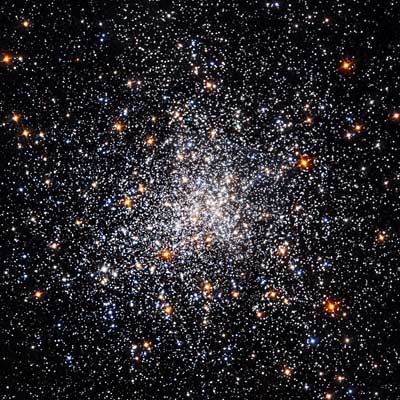 Hubble image of globular star cluster M79