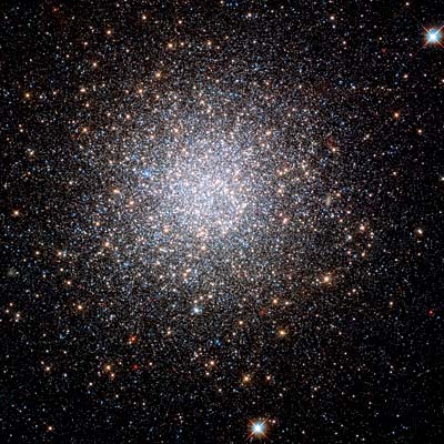 Hubble image of globular star cluster NGC 2419