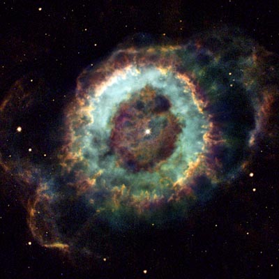 Hubble image of NGC 6369, the Little Ghost Nebula