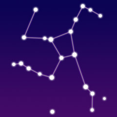 Image of the constellation Hercules
