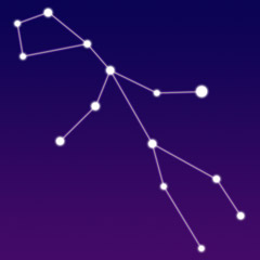 Image of the constellation Virgo