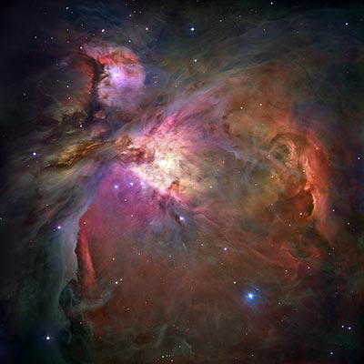 Hubble Space Telescope image of the Orion Nebula