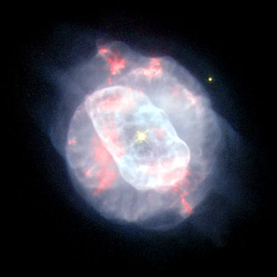 Hubble image of planetary nebula NGC 5882