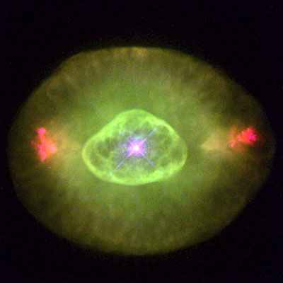 Hubble image of planetary nebula NGC 6826