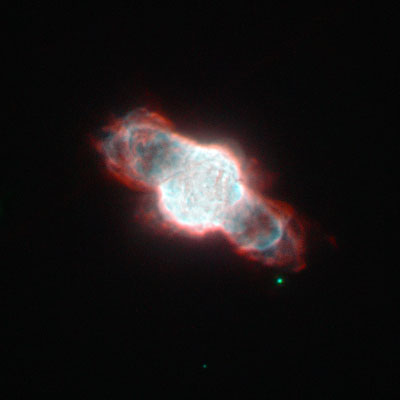 Hubble image of planetary nebula NGC 6886