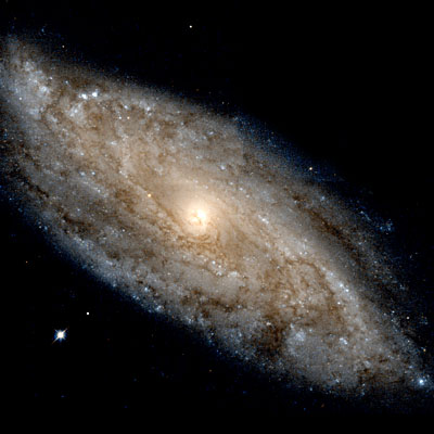Image of seyfert spiral galaxy NGC 7314 in Piscis Austrinus