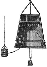 Image of Charles Spalding's diving bell