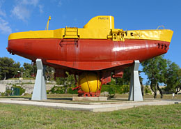 Image of the French submersible FNRS-3