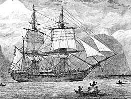 Image of the H.M.S. Beagle