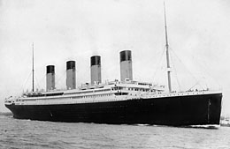 Image of the RMS Titanic