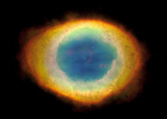 Hubble telescope Image of the Ring Nebula