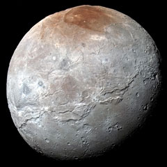 New Horizons natural color photo of Charon