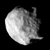 Cassini Image of Saturn's Moon Helene