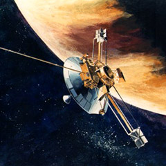 The Pioneer spacecraft, first to leave the Solar System