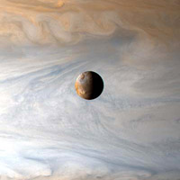 Galileo image of Jipiter's moon Io 