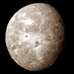 Voyager 2 image of Oberon