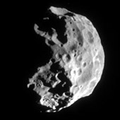 Cassini image of Saturn's moon Phoebe