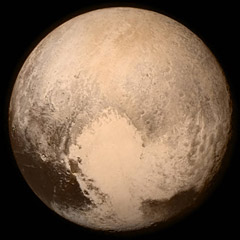 New Horizons natural color photo of Pluto