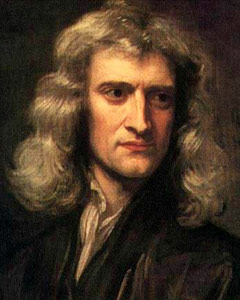 Image of Astronomer Sir Isaac Newton