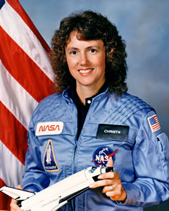 Image of Astronaut Christa McCauliffe