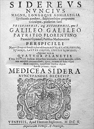Sidereus Nuncius by Galileo Galilei