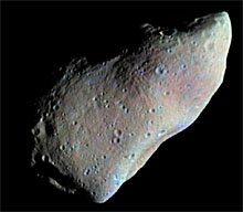 Galileo spacecraft image of asteroid 951 Gaspra